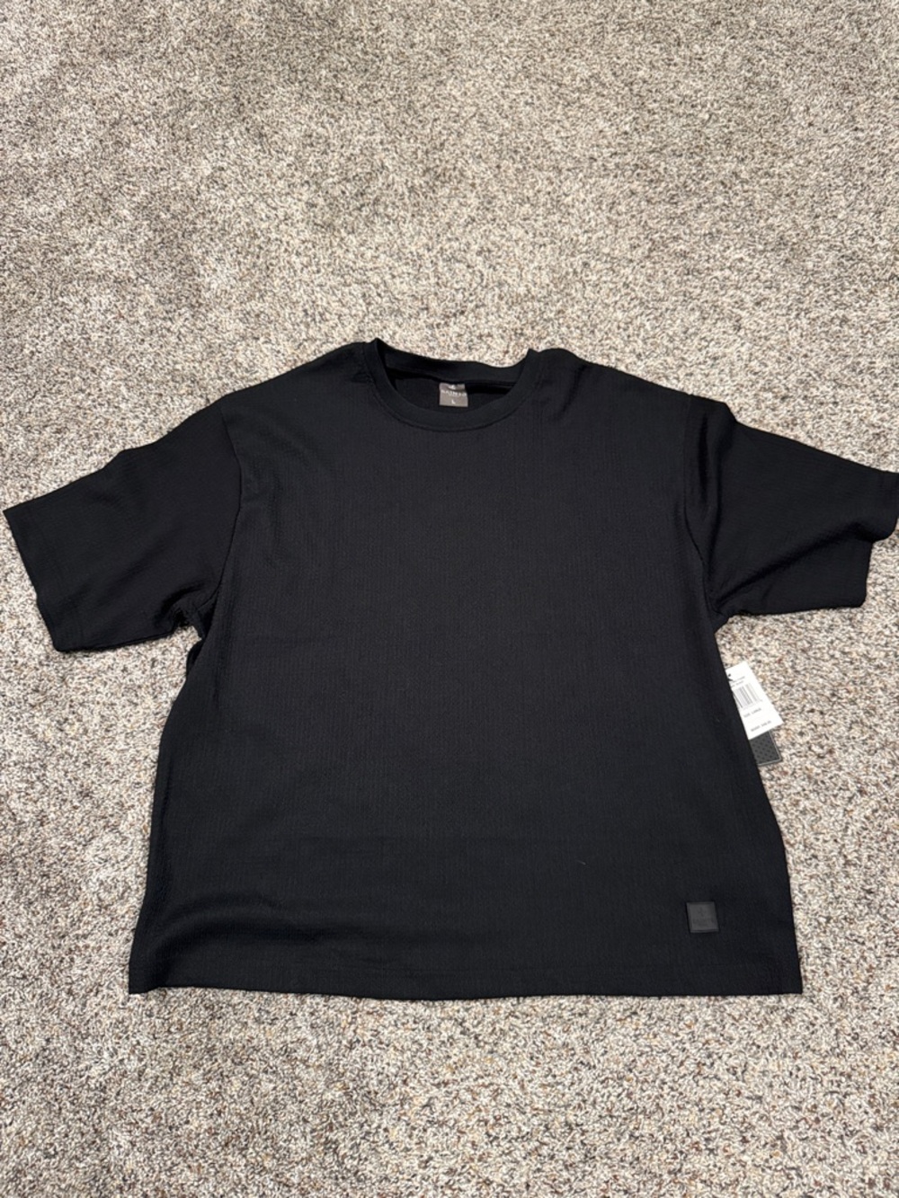 Saints Studio —Black Men's Short-Sleeve Crewneck Shirt